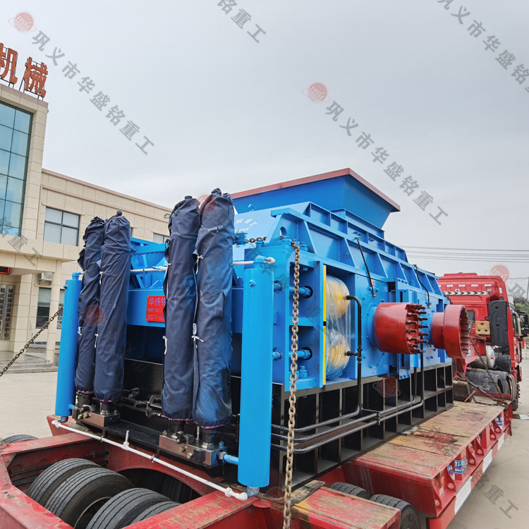 對輥破碎機適合用來破碎河卵石和鵝卵石嗎？制砂效果如何？